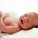 Crying newborn